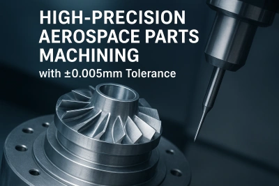 High-Precision Aerospace Parts Machining with ±0.005mm Tolerance High-Precision Aerospace Parts Machining with ±0.005mm Tolerance
